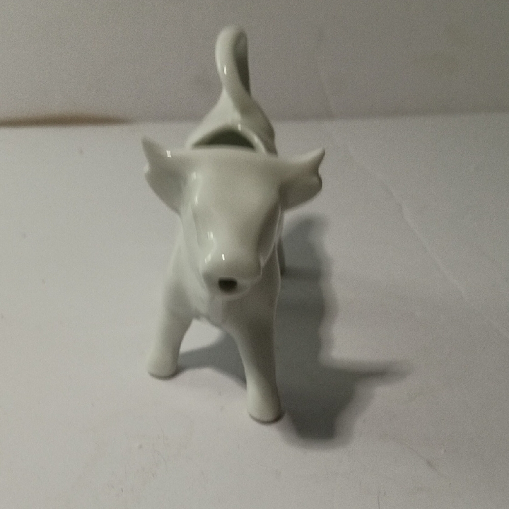 Vintage White Cow Creamer - Picture 7 of 8